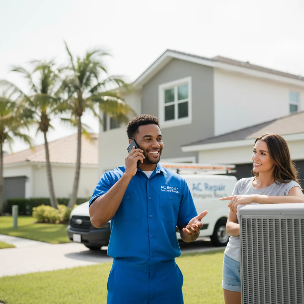 AC Repair Pompano Beach customer support in Gladys